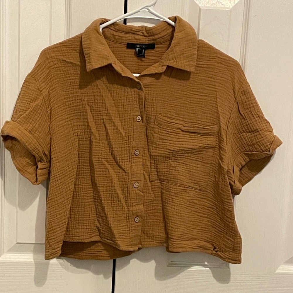 Forever 21 short sleeve button up